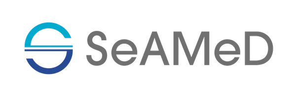 Logotipo de SeAMeD S.A. Equipamiento e Insumos Médicos
